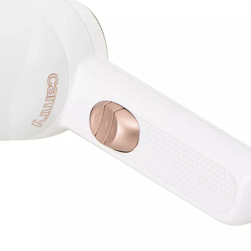 Camry CR 2257 hair dryer, 1400 W, 1 temperature setting, white