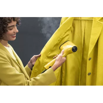 Handheld garment steamer Tefal DT2026 — 0.07 L water tank, 1300 W, yellow