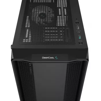 PC case DeepCool CC560 ARGB V2 Midi Tower Black — ATX/Micro‑ATX/Mini‑ITX, tempered glass, aRGB, supports up to 370 mm GPU