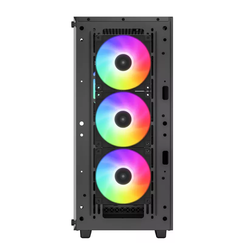 PC case DeepCool CC560 ARGB V2 Midi Tower Black — ATX/Micro‑ATX/Mini‑ITX, tempered glass, aRGB, supports up to 370 mm GPU