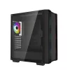 PC case DeepCool CC560 ARGB V2 Midi Tower Black — ATX/Micro‑ATX/Mini‑ITX, tempered glass, aRGB, supports up to 370 mm GPU