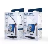 GEMBIRD Desk Lamp With Wireless Charger, Black