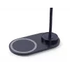 GEMBIRD Desk Lamp With Wireless Charger, Black