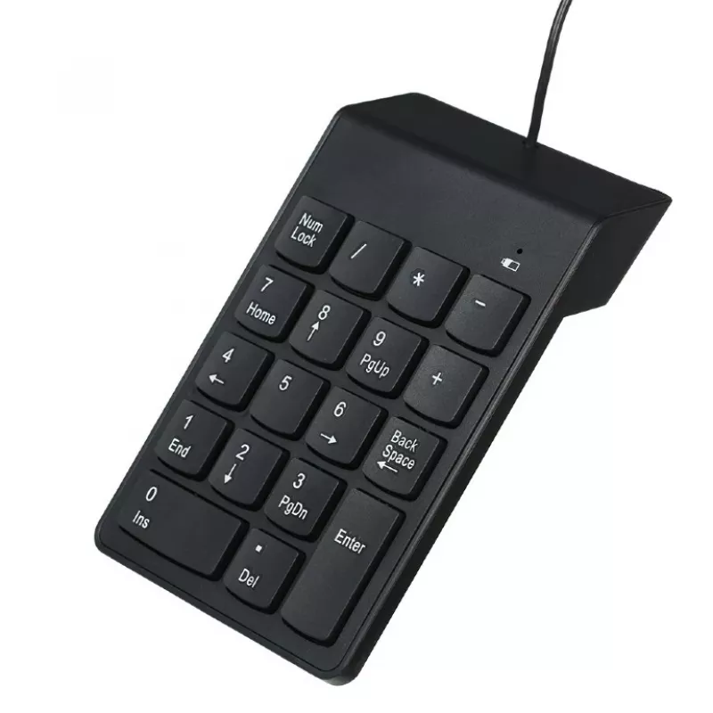 Numeric Keypad GEMBIRD KPD-U-03 USB 18-key scissor switch, 1.45 m cable, black