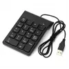 Numeric Keypad GEMBIRD KPD-U-03 USB 18-key scissor switch, 1.45 m cable, black