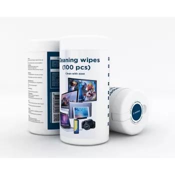 Disinfecting wipes GEMBIRD CK-AWW100-01, 100 pcs, 165×80 mm, white