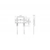 GEMBIRD TV Wall Mount (fixed), 23in-42in