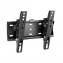Wall TV mount Gembird WM-42T-02 for 23 inch–42 inch TVs, tilt -12°/+12°, VESA 75x75–200x200, 30 kg, black, 5.3 cm
