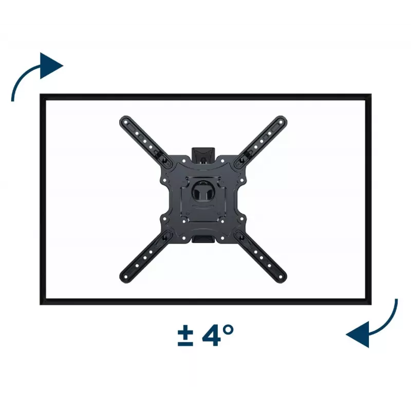 GEMBIRD Premium Full-Motion TV Wall Mount , 32in-55in, 32 kg
