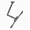 TV mount Gembird WM-55ST-02 for 32–55 inch screens, VESA 100x100–400x400, tilt -5°–8°, 6.5–61 cm wall distance, 30 kg, Black