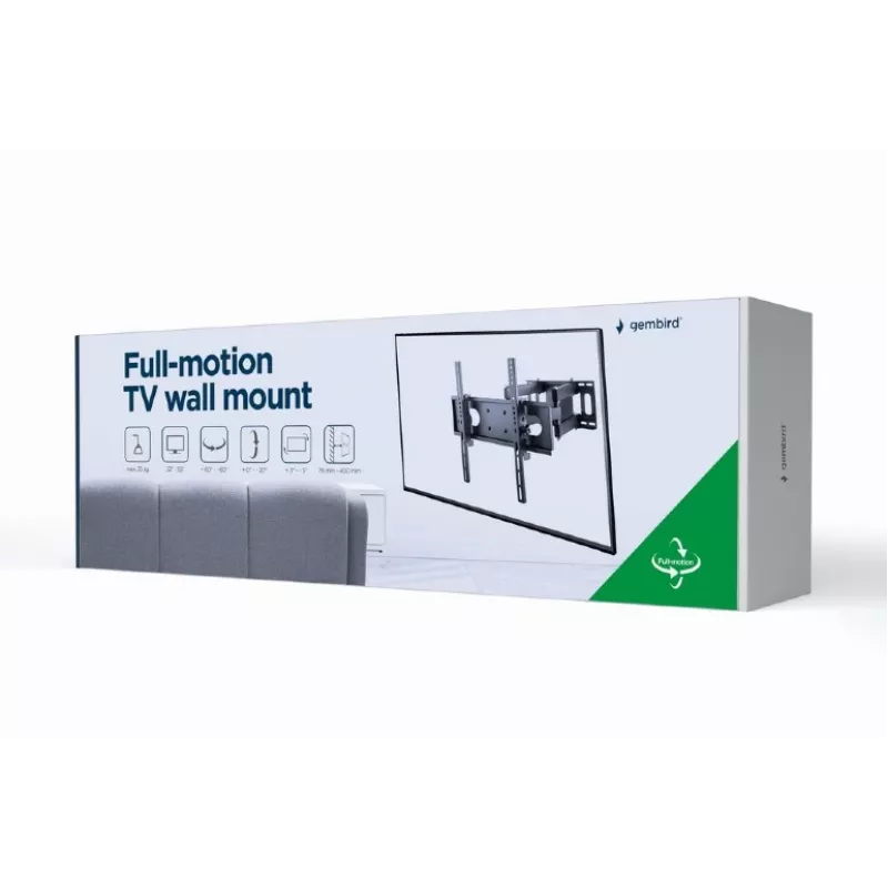 GEMBIRD TV Wall Mount (Full-motion), 32in-55in
