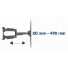TV mount Gembird WM-58ST-01 Steel 58 inch 36.4 kg capacity