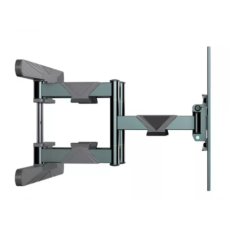Wall TV mount Gembird WM-80ST-01 Steel for 40–80 inch screens, 50 kg, VESA 100×100–600×400, tilt & swivel