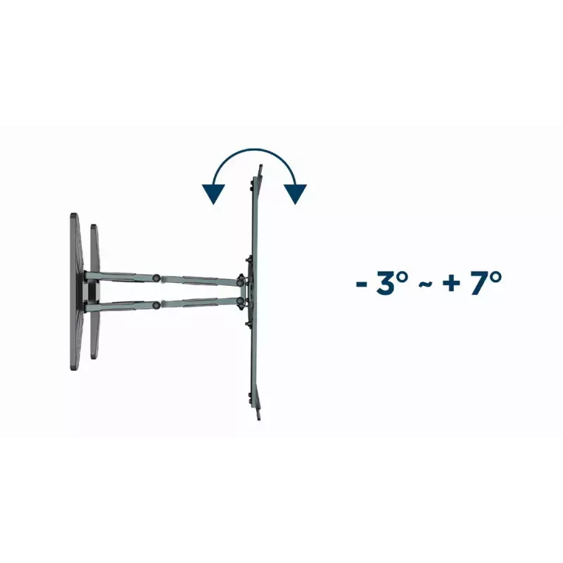 GEMBIRD Rotating Full Motion TV Wall Mount, 40in - 80in