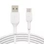 USB Cable Belkin BoostCharge CAB001BT1MWH 1m USB A to USB C White
