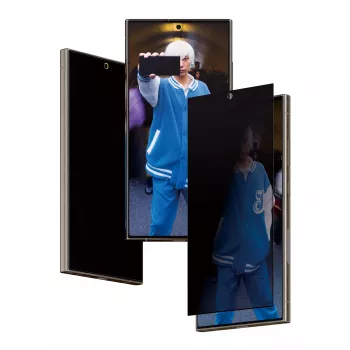 PanzerGlass ® Privacy Screen Protector Samsung Galaxy S24 Ultra | Ultra-Wide Fit w. EasyAligner