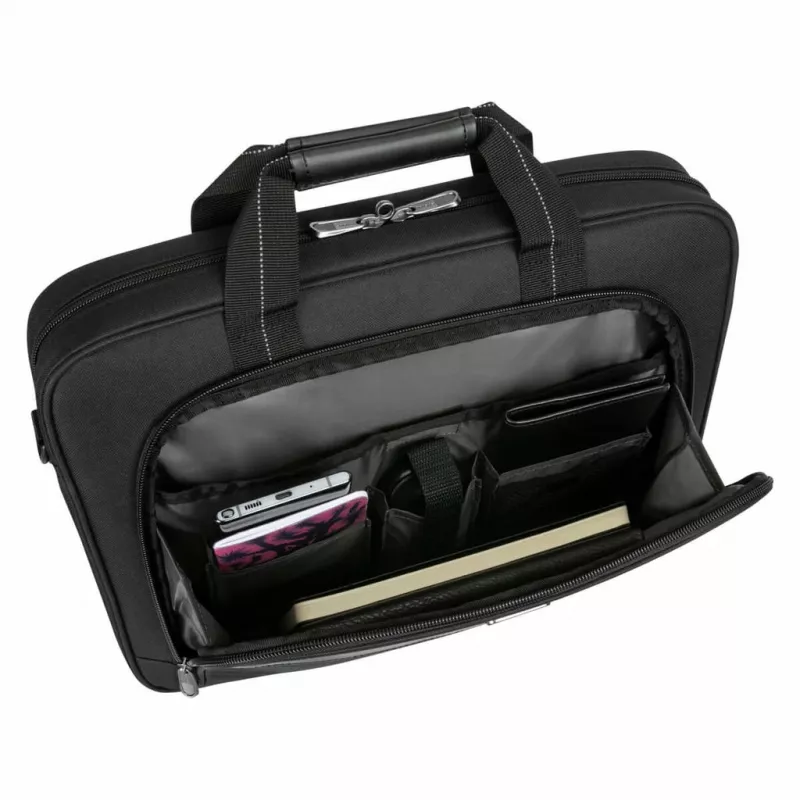 Targus TCT027GL laptop case 39.6 cm (15.6 inch) Briefcase Black