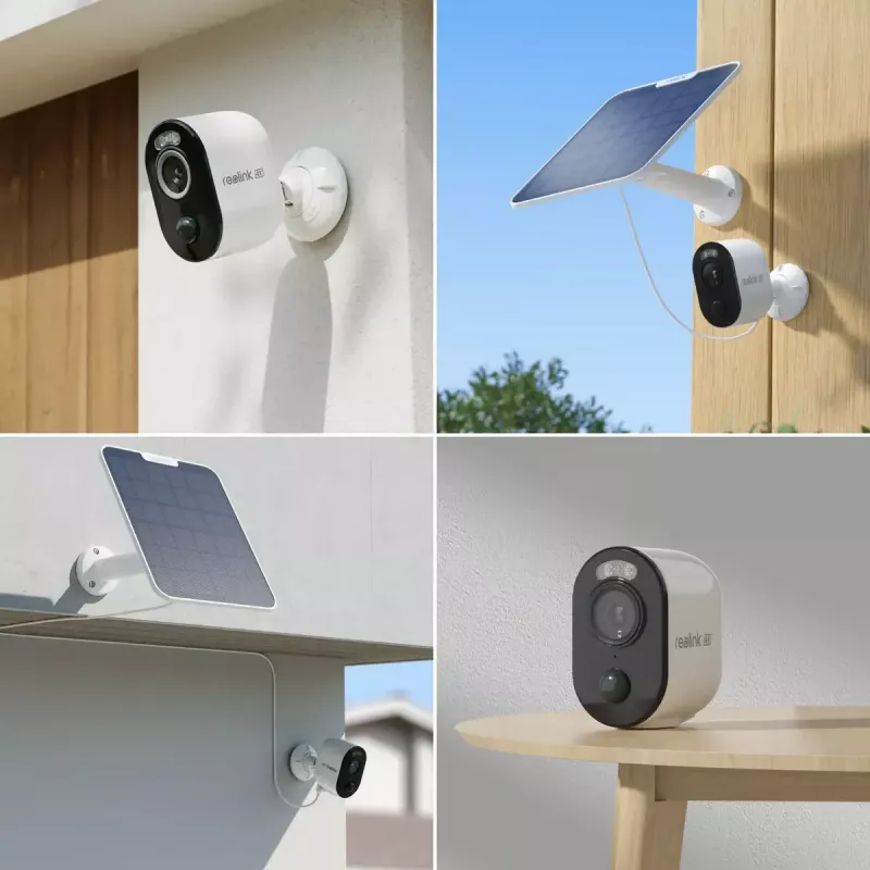 IP security camera Reolink Argus Series B350 4K, wireless, 8 MP, 3840×2160, 125° FOV, IP65, 6000 mAh battery