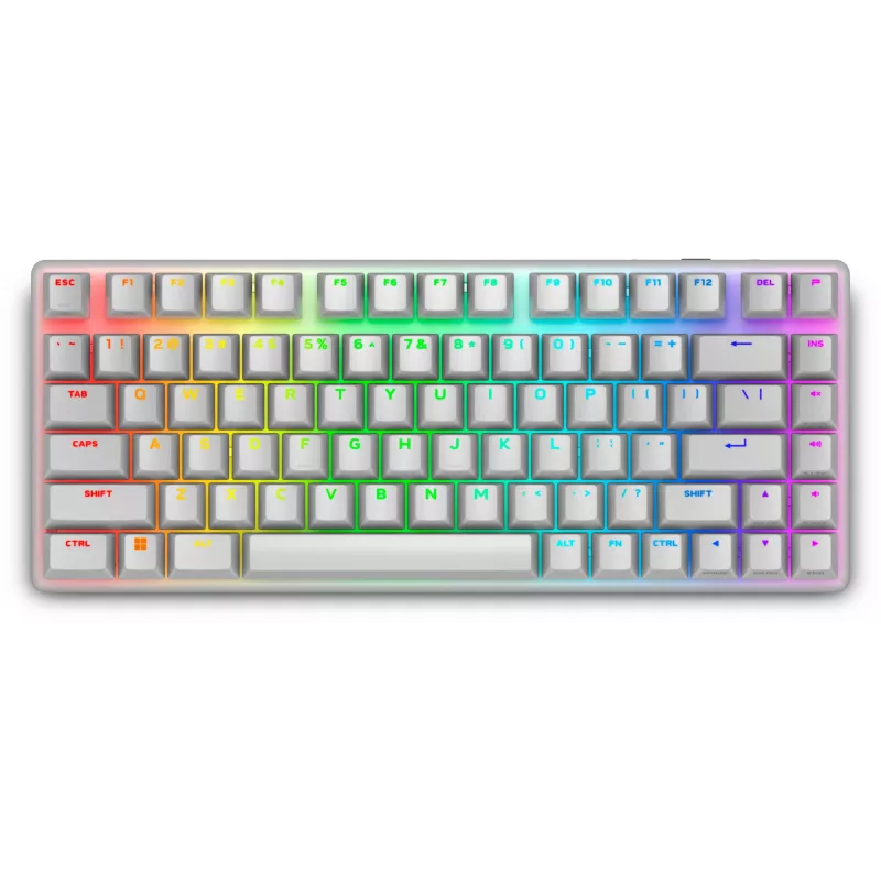 Alienware Pro Wireless Gaming keyboard USB + RF Wireless + Bluetooth White