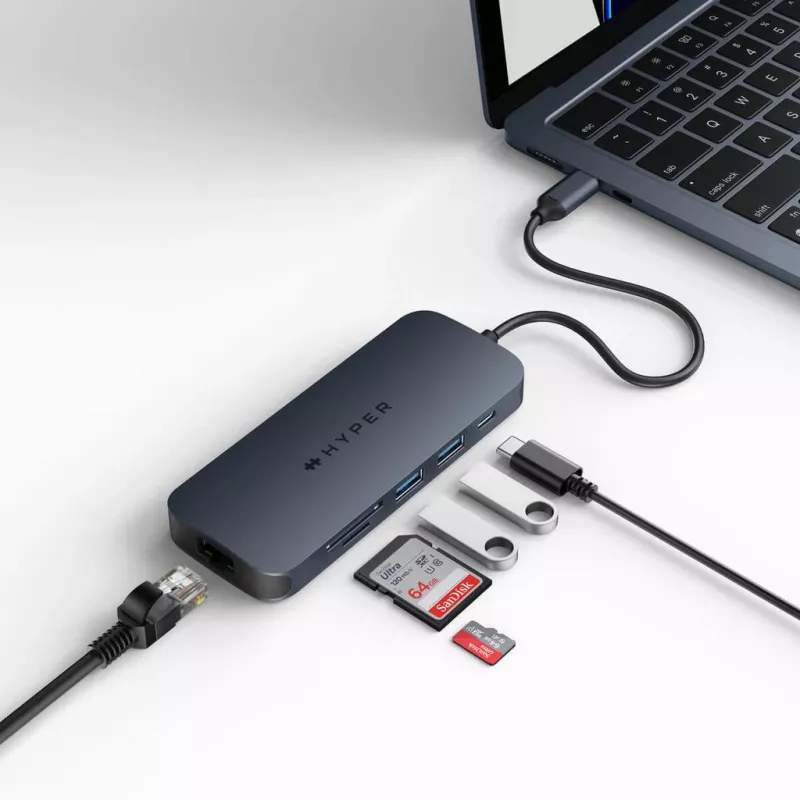 Targus HD4004GL laptop dock/port replicator USB Type-C Blue