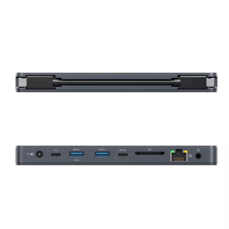 Targus HyperDrive Next Wired USB 3.2 Gen 2 (3.1 Gen 2) Type-C Blue