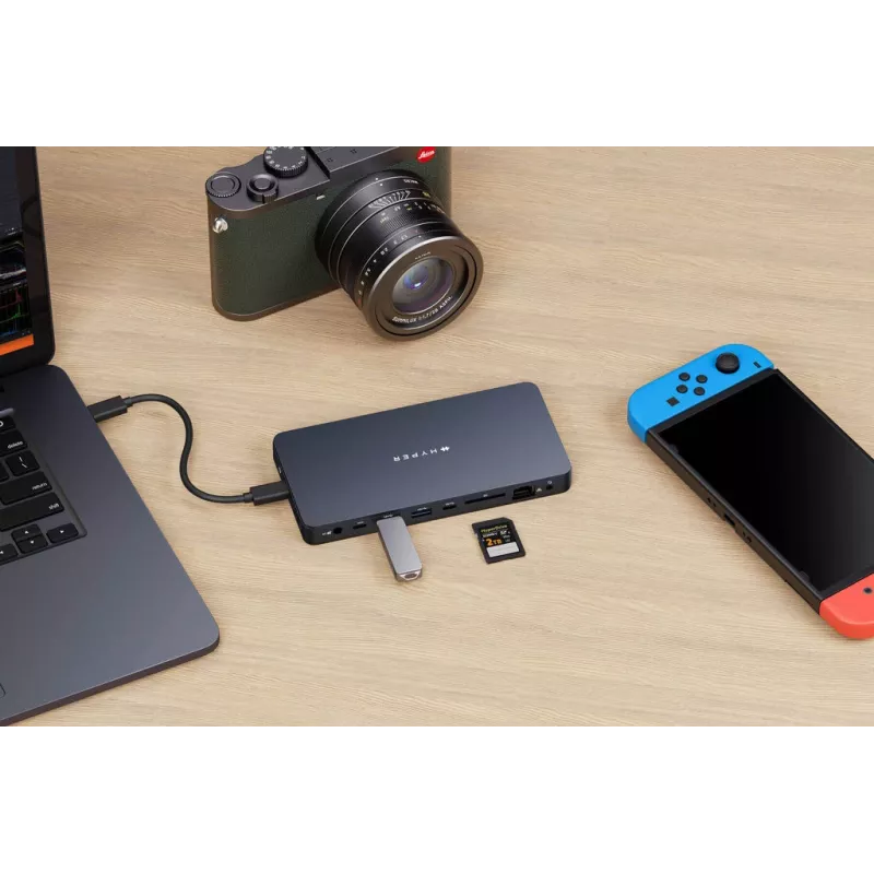 Targus HyperDrive Next Wired USB 3.2 Gen 2 (3.1 Gen 2) Type-C Blue