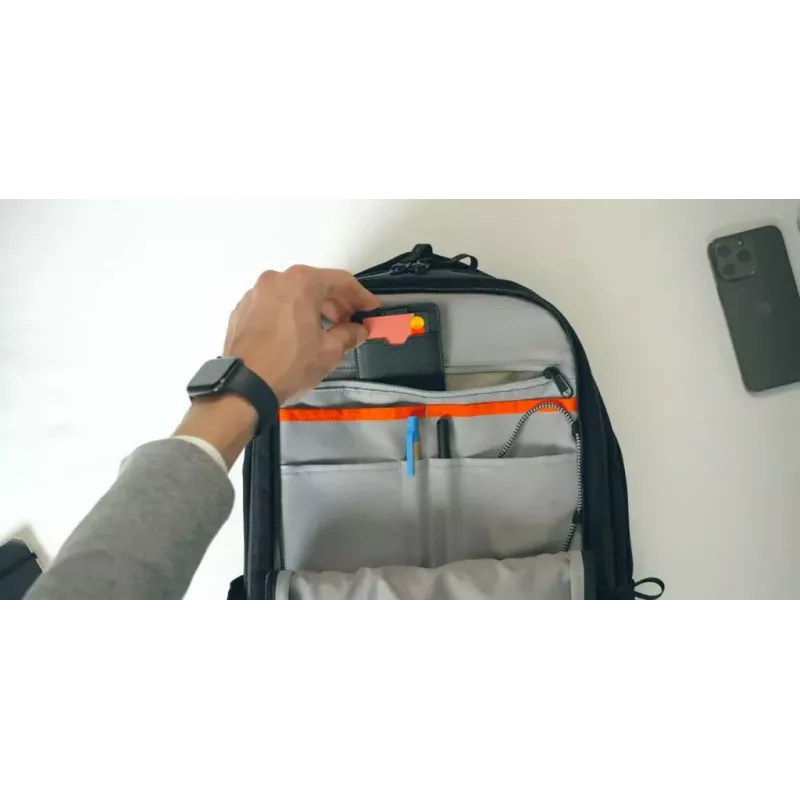 Casual backpack HYPER HyperPack Pro Black Cordura Nylon 490mm