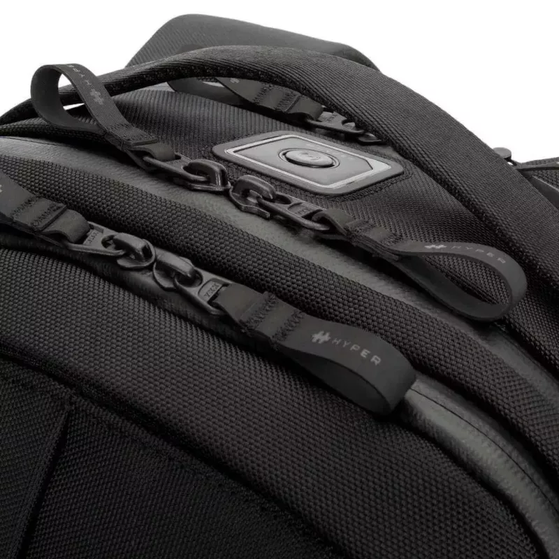 Casual backpack HYPER HyperPack Pro Black Cordura Nylon 490mm