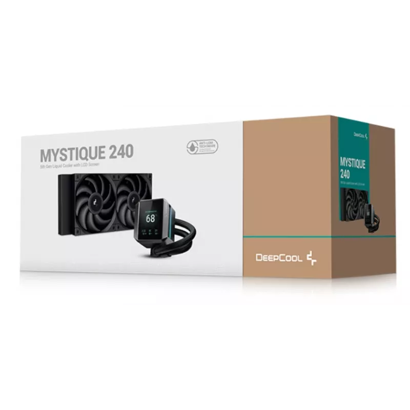 DEEPCOOL Mystique 240 Processor All-in-one Liquid Cooler 12 Cm - Black