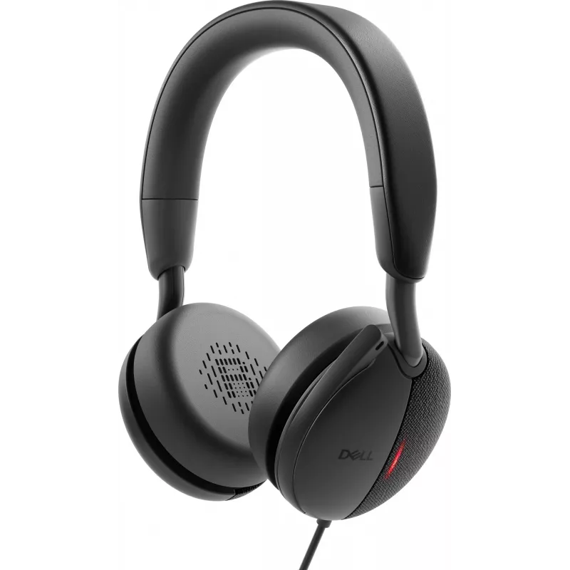 DELL Pro Plus Wired ANC Headset - WH5024, Wired, Calls/Music, 20 - 20000 Hz, 189 g, Headset, Black