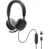 DELL Pro Plus Wired ANC Headset - WH5024, Wired, Calls/Music, 20 - 20000 Hz, 189 g, Headset, Black