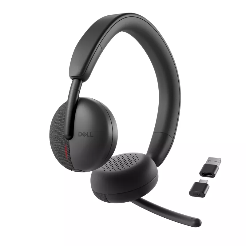 DELL Pro Wireless Headset - WL3024, Wired & Wireless, Calls/Music, 20 - 20000 Hz, 182 g, Headset, Black