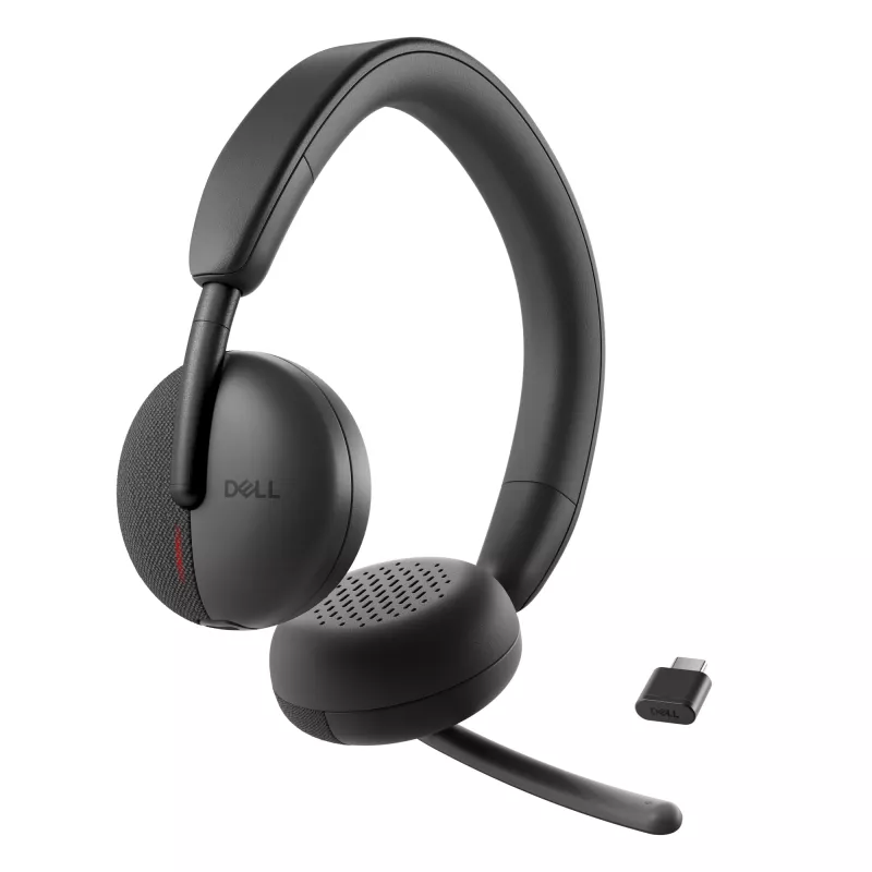 DELL Pro Wireless Headset - WL3024, Wired & Wireless, Calls/Music, 20 - 20000 Hz, 182 g, Headset, Black