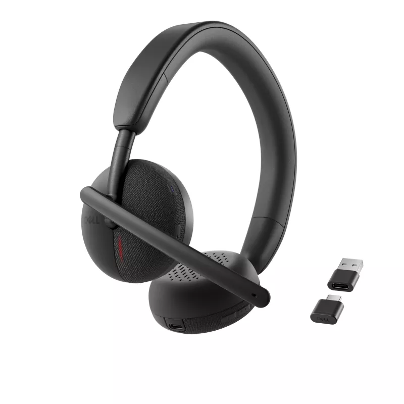 DELL Pro Wireless Headset - WL3024, Wired & Wireless, Calls/Music, 20 - 20000 Hz, 182 g, Headset, Black