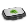 Kitchen scales Caso KitchenDuo 03291 — digital kitchen scale, stainless steel & black, LED display, 5 kg capacity, tare function