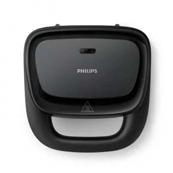 Sandwich maker Philips HD2330/90, 1 sandwich, 750 W, black