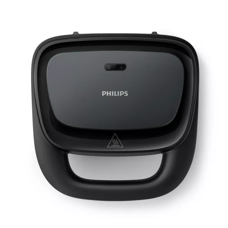 Sandwich maker Philips HD2330/90, 1 sandwich, 750 W, black