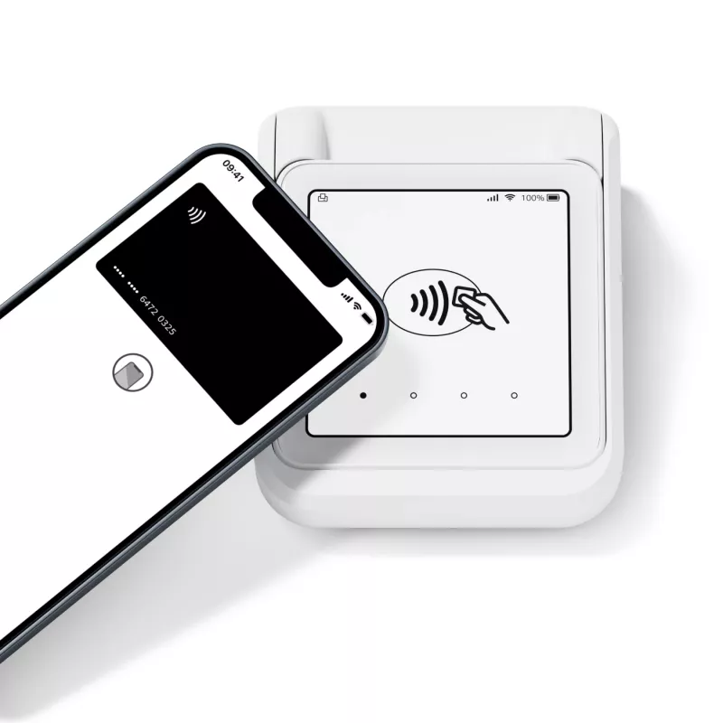 SumUp Solo Printer smart card reader Battery Wi-Fi White