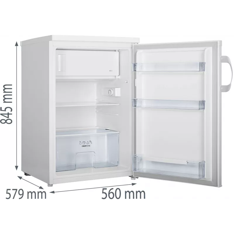 Gorenje RB492PW combi-fridge Freestanding 119 L White