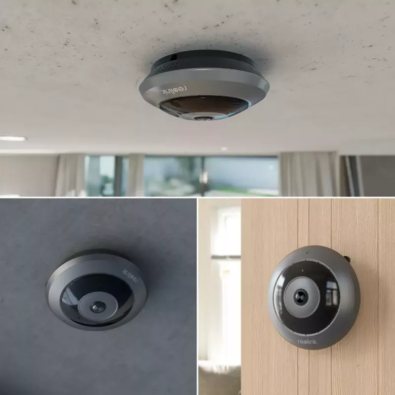 IP security camera Reolink Fisheye P520 6MP dome, 2560×2560, 180° fisheye, PoE/DC, microSD up to 256 GB