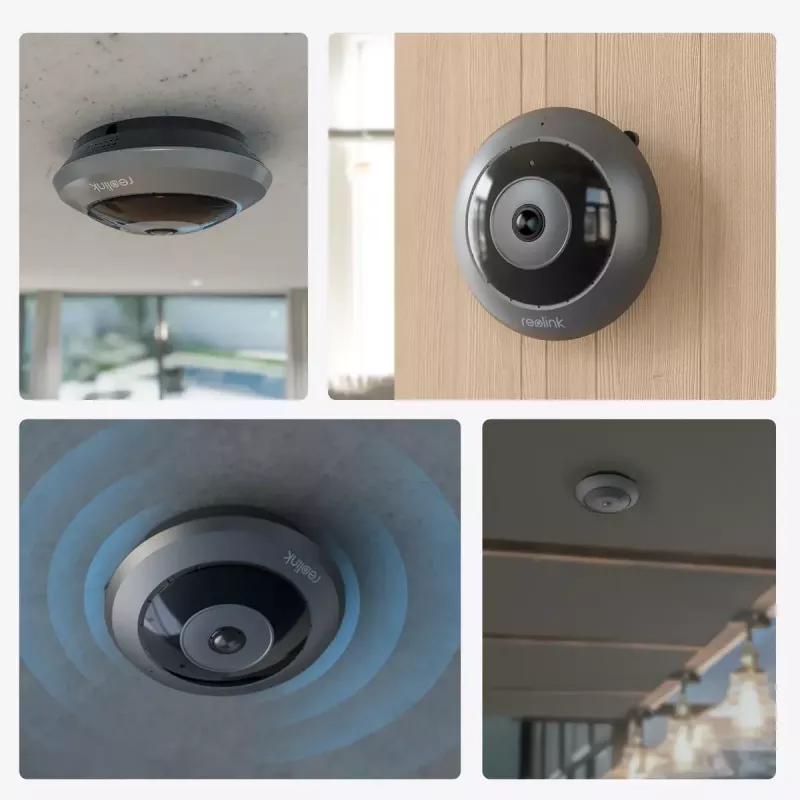 IP security camera Reolink W520 6MP Indoor 360° View, 2560×2560, H.265, Wi‑Fi & Ethernet