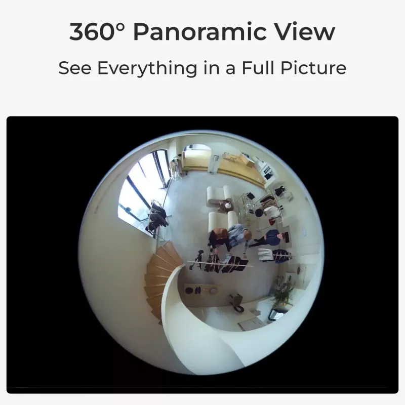 IP security camera Reolink W520 6MP Indoor 360° View, 2560×2560, H.265, Wi‑Fi & Ethernet