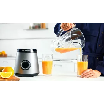 Bosch Serie 4 MMB6141S blender 1.5 L Tabletop blender 1200 W Silver
