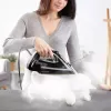 Tefal Puregliss FV8062E0 iron Dry & Steam iron Durilium AirGlide Autoclean soleplate 3000 W Black, Grey
