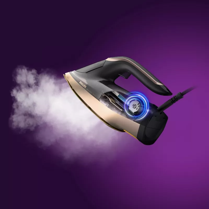Philips DST8041/80 iron Steam iron SteamGlide Elite soleplate 3000 W Black