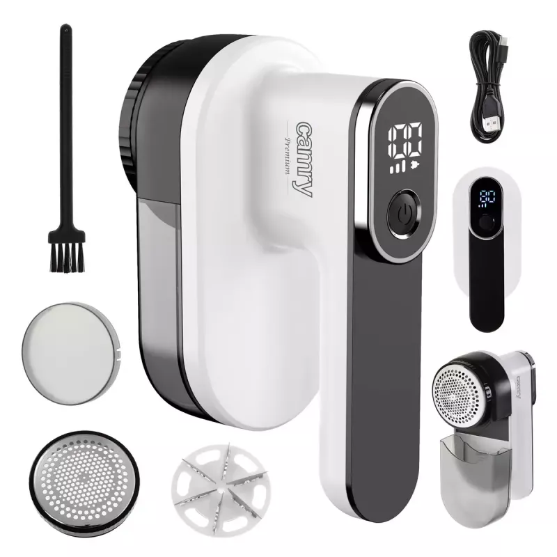 Fabric shaver Camry CR 9620, rechargeable battery, 10 W power