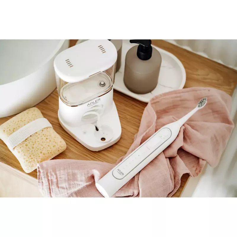 Toothbrush Adler 2-in-1 Water Flossing Sonic Brush AD 2180w