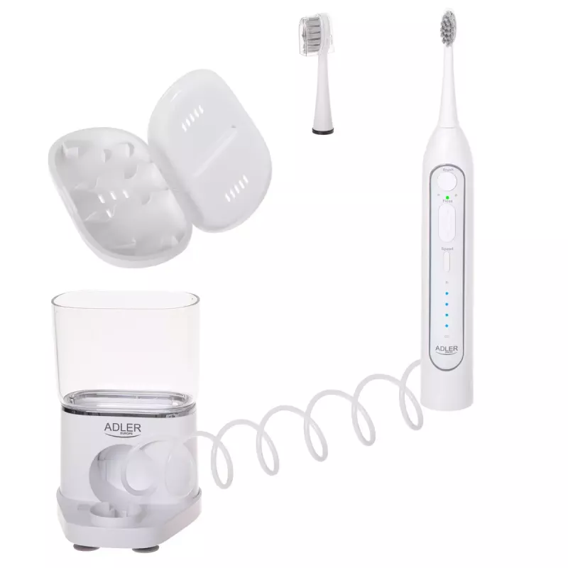 Toothbrush Adler 2-in-1 Water Flossing Sonic Brush AD 2180w