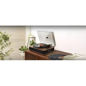 Audio turntable Muse MT-107 BTO — 2-speaker automatic record player, 33/45 RPM, 10 W RMS, 2.5 mm headphone
