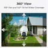 IP security camera Reolink Argus Series B430 — 5 MP, wireless, battery/solar 6000 mAh, dome, indoor/outdoor, PIR, 355° pan, 140° tilt